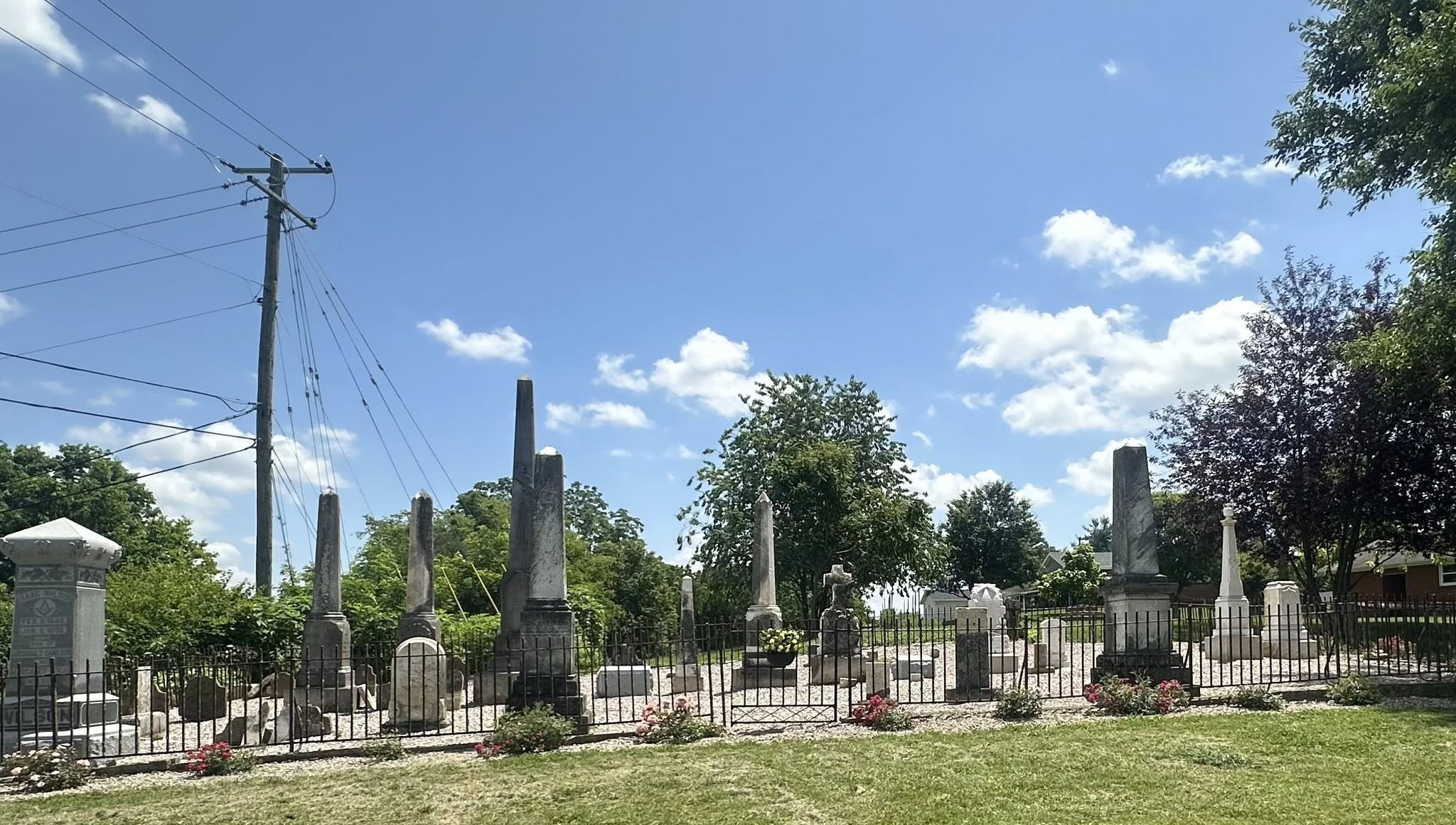 Serene view of Bayview Cemetery